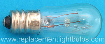 10S6 130V 10W Candelabra Screw Light Bulb