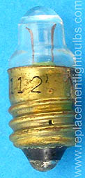 112 1.2V .22A E10 Lens End Light Bulb