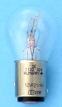 GE 1122 1122F 12V P21/4W E1 Light Bulb Replacement Lamp