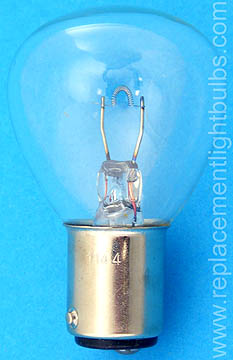 1144 12V 32CP BA15d RP11 Clear Light Bulb Automotive Lamp