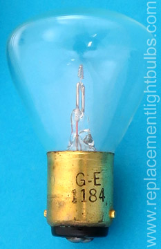 1184 5.5V 6.25A 50CP BA15d RP11 Light Bulb Replacement Lamp