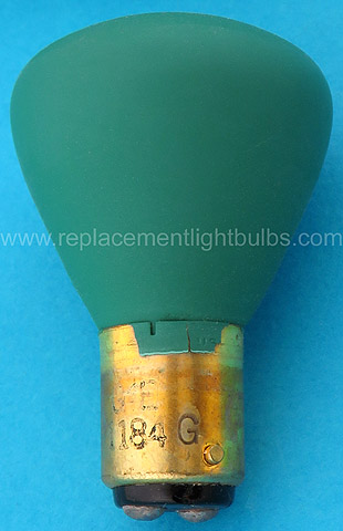 GE 1184G 1184 Green 5.5V 6.25A BA15d RP11 Light Bulb Replacement Lamp