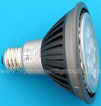 Philips 11E26PAR30S-E 11W 120V Dimmable LED PAR30 Short Neck Flood Light Bulb