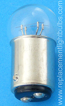 1252 28V 3CP Dual Series Filaments BA15d Light Bulb