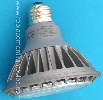 Philips 12E26PAR30S-E1 12W 120V Dimmable LED PAR30S Short Neck 3000K Flood Light Bulb