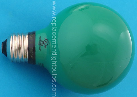 Westinghouse 12NL/G/G 12W 120V Green Globe Medium Screw Base Light Bulb