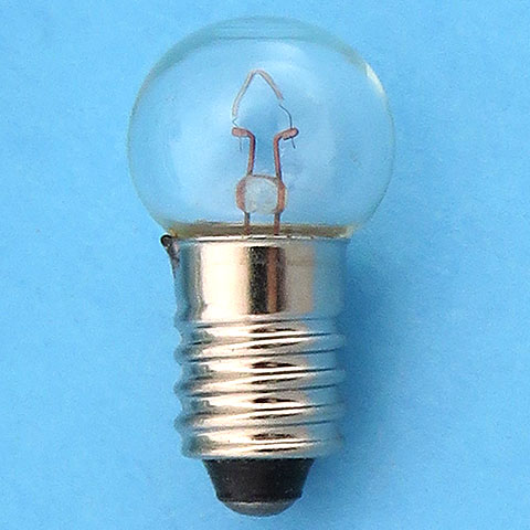 12V-8W-MS 12V .67A 8W G4.5 E10 Miniature Screw Light Bulb