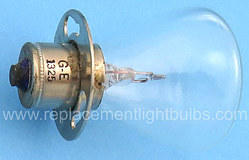 Sylvania G-E 1325 6.2V 32CP P30s RP11 Light Bulb Replacement Lamp