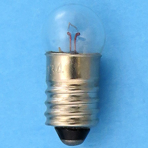 134 6.3V .25A Miniature Screw Light Bulb