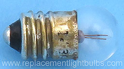 GE 1439 1.25V .6A Special Service Miniature Screw Light Bulb