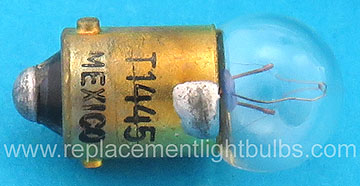 1445 14.4V BA9s Miniature Bayonet Light Bulb