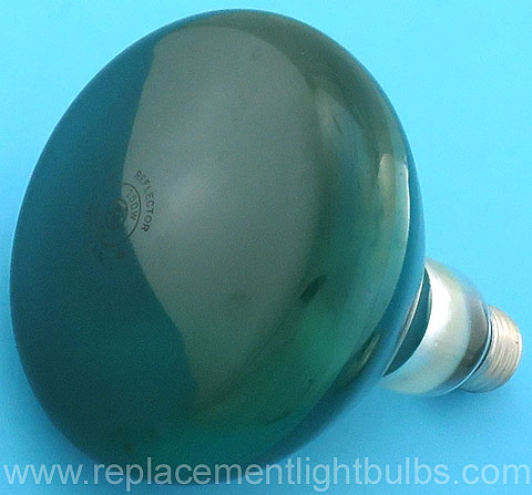 GE 150R/FL/G 150W 120V Green Reflector Flood Light Bulb Replacement Lamp