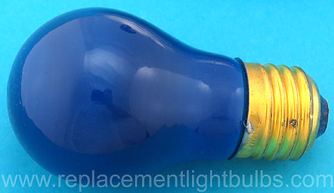 15A15/CB 130V 15W Ceramic Blue Light Bulb
