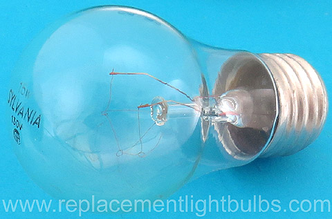Sylvania 15A15 130V 15W Clear Light Bulb