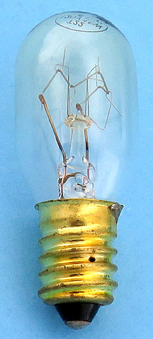 15T22 15W 120V E14 European Candelabra Screw Light Bulb