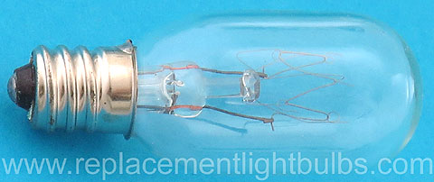 20T7C 130V 20W E12 Candelabra Screw Light Bulb