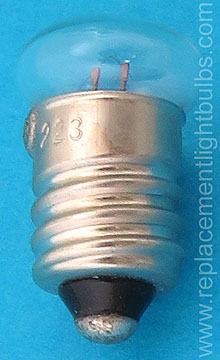 223 2.25V .25A Miniature Screw Light Bulb