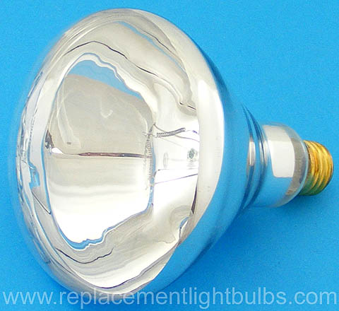 250R40/1 250W 120V Clear Heat Lamp Replacement Light Bulb
