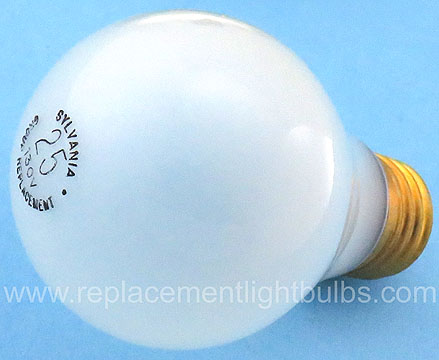 Sylvania 25A19/GR/IF 130V 25W Group Replacement Inside Frost Light Bulb