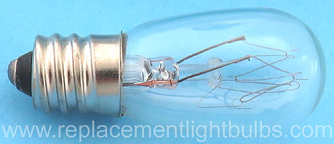 25S6 120V 25W Candelabra Screw Light Bulb