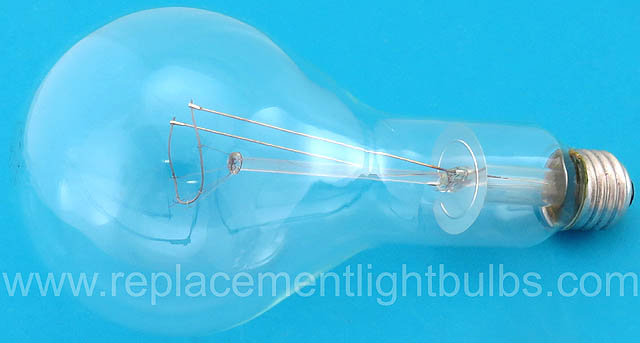 Philips 300M/PS30 300W 130V Clear Light Bulb Replacement Lamp