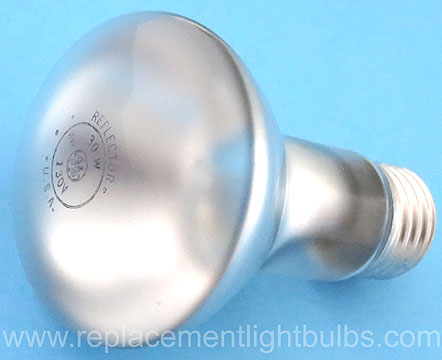 GE 30R20/6 30W 130V R20 Reflector Light Bulb Replacement Lamp