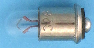 328 6V .2A 200mA Midget Flanged Light Bulb Replacement Lamp