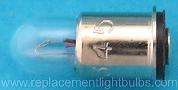345 6V .04A Midget Flange Base Light Bulb
