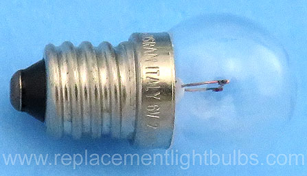 Osram 3724 6V .4A 2.4W E10 Miniature Screw Light Bulb
