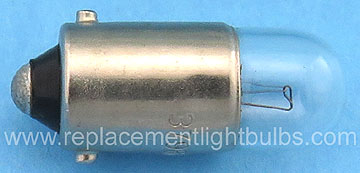 3796 12V 2W BA9s Miniature Bayonet Light Bulb Replacement Lamp