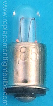 385 28V .04A Miget Flanged Light Bulb