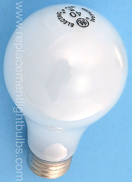 GE 40A 40W 130V A19 Inside Frosted Replacement Light Bulb