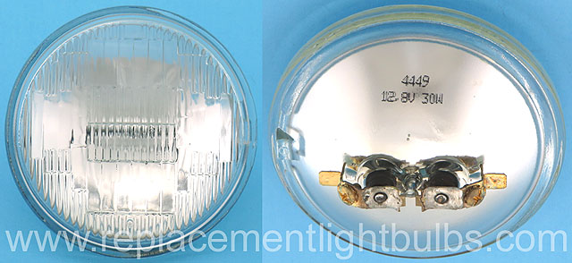 4449 12V 12.8V 30W PAR36 Sealed Beam Light Bulb Replacement Lamp