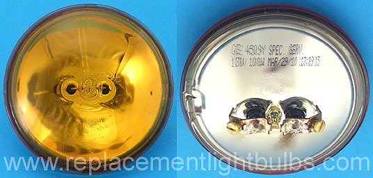 GE 4509Y 13V 100W Yellow Special Service PAR36 Sealed Beam Lamp Light Bulb