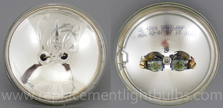 GE 4516 6V 30W Sealed Beam Spot Lamp, spotlamp