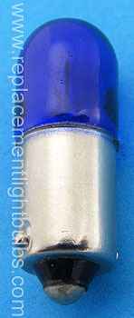 47B 6.3V .15A Blue Miniature Bayonet light bulb replacement lamp
