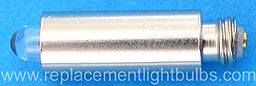Sun-Med 5-0240-52 2.5V GreenLine Red Base Laryngoscope Replacement Light Bulb