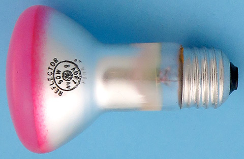 GE 50R20/PK 130V 50W Pink Reflector Light Bulb Replacement Lamp