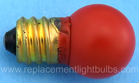 GE 541R 541 Red 28V .1A E12 Light Bulb