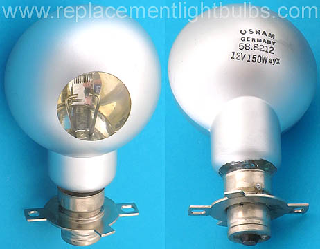 Osram 58.8212 Philips 13119C/04 12V 150W Light Bulb Replacement Projection Lamp