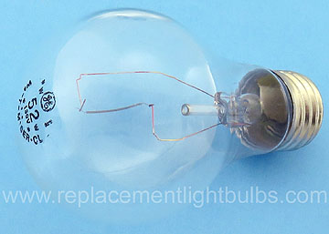 GE 60A/52WM/CL 130V 52W Watt-Miser Clear 720 Lumens A19 Light Bulb
