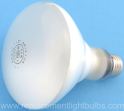GE 60R30/FL/K 120V 60W Krypton Indoor Flood Reflector Light Bulb