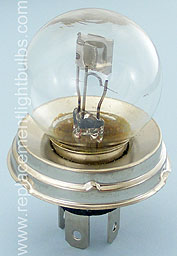 6245BA 12V 45/45W Lamp, Replacement Light Bulb, 40/45W, 12620 7951 78154 49211