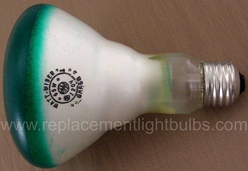 65R30/FL/G-120V 65W Green Watt-Miser GE Light Bulb Replacement Lamp