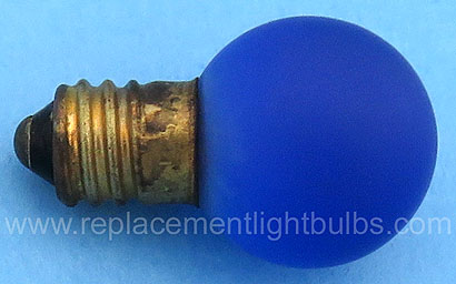 GE 67M/B Blue 13.5V .59A E10 Miniature Screw Light Bulb