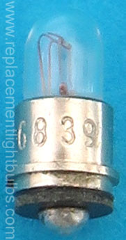 6839 28V .024A Light Bulb