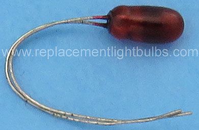 683R 683 Red 5V .06A 60mA T-1 Glass with Wire Leads Base Light Bulb