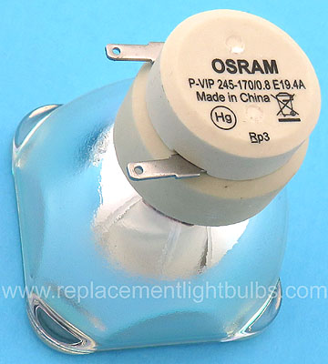 Osram P-VIP 245-170/0.8 E19.4 Projector Light Bulb Replacement Lamp