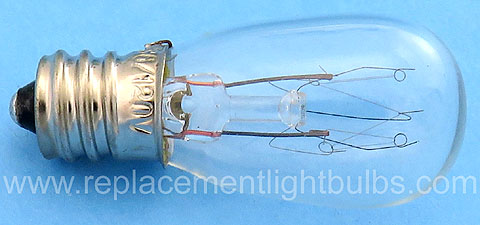 6S6 120V 6W E12 Candelabra Screw Light Bulb Replacement Lamp