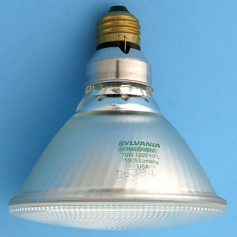 Sylvania 70PAR38/HAL/S/NFL25 120V 70W Halogen NFL Narrow Flood Light Bulb